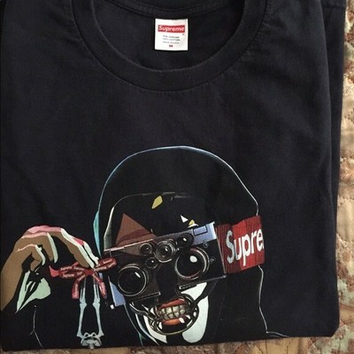 supreme creeper tee black